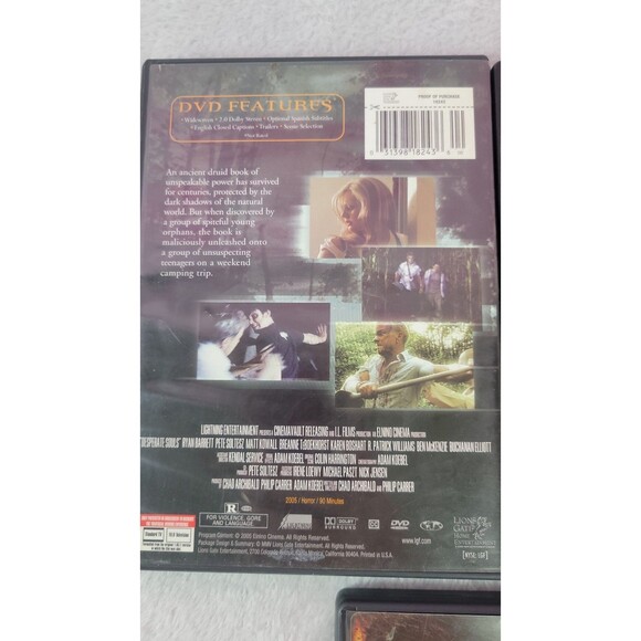 5 Movie Horror Indie DVD Lot Skin Walkers, Desperate Souls, Grizzly Park & More - Picture 3 of 12